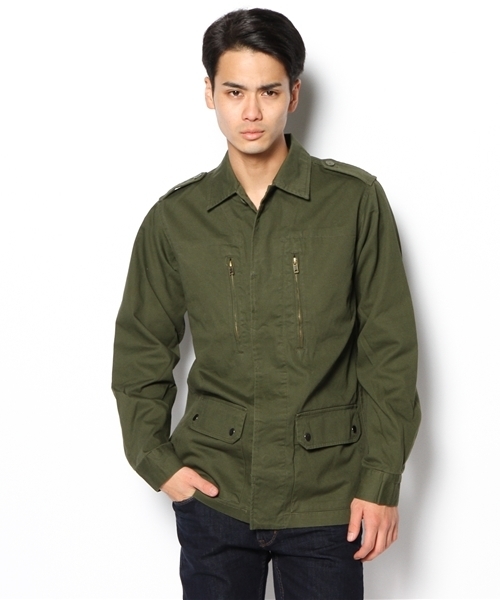 WEGO(ウィゴー)の「WEGO/F-2ジャケット(ミリタリージャケット・メンズ・カーキ/その他1・MEDIUM/LARGE)」の17枚目の写真