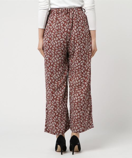 flower（フラワー）の「クラシックフラワーパンツ（その他パンツ・レディース・ブラウン/アイボリー・FREE）」の3枚目の写真