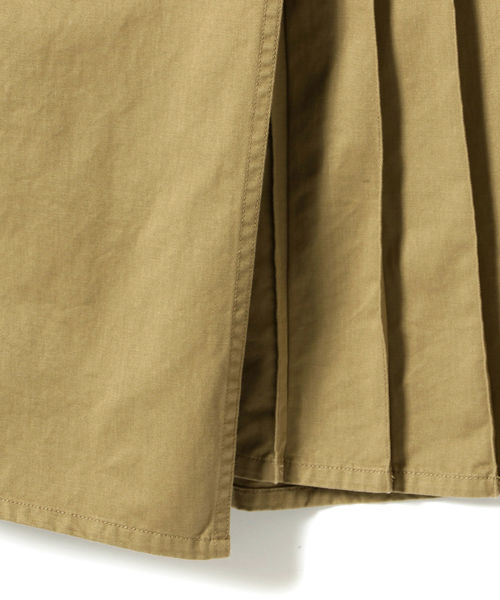 BEAMS BOY（ビームスボーイ）の「BEAMS BOY / デニム＆チノ ラップ スカート（デニムスカート・レディース・カーキ/インディゴブルー・ONE SIZE）」の13枚目の写真