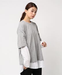 【69】【it】【セレクト】BIGレイヤード カットソーセット