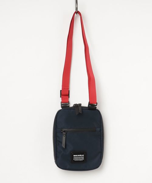 MAKAVELIC（マキャベリック）の「【62】【it】【MAKAVELIC】TRUCKS DUALIS POUCH BAG（ショルダーバッグ・レディース・ブラック/ネイビー/オレンジ・FREE）」の5枚目の写真