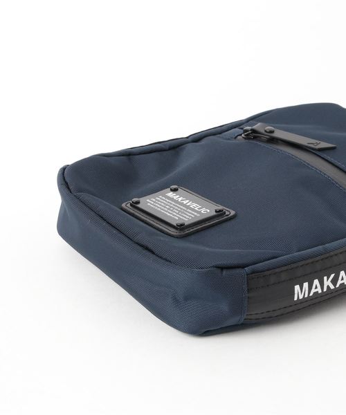 MAKAVELIC（マキャベリック）の「【62】【it】【MAKAVELIC】TRUCKS DUALIS POUCH BAG（ショルダーバッグ・レディース・ブラック/ネイビー/オレンジ・FREE）」の8枚目の写真