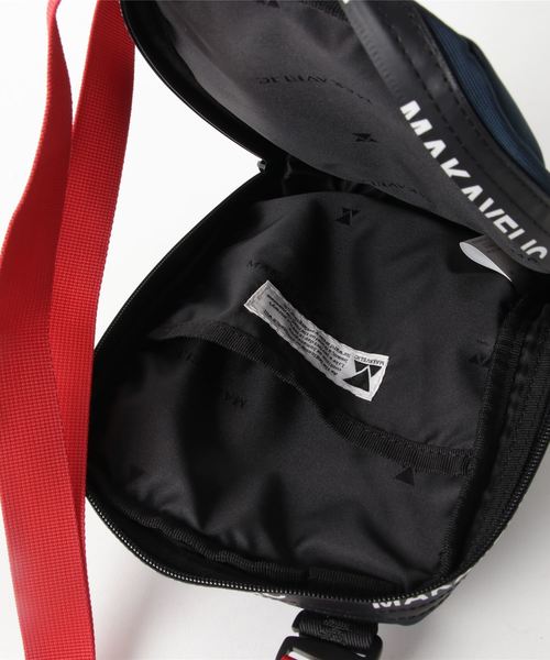 MAKAVELIC（マキャベリック）の「【62】【it】【MAKAVELIC】TRUCKS DUALIS POUCH BAG（ショルダーバッグ・レディース・ブラック/ネイビー/オレンジ・FREE）」の9枚目の写真