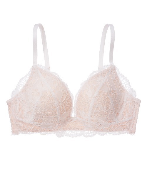 PEACH JOHN(ピーチジョン)の「【売上No.1※シリーズ!カップ別にバストを盛って、誰でも全身スタイルアップ】ナイスバディブラ(ブラジャー・レディース・グリーン/ブラック/ピンクベージュ/ライラック/ネイビー/ライトブルー/レッド/ラベンダー/ミント/ピンク/ダークブルー/オフホワイト/スモークピンク/パープル/レッド系その他/グレー/チェリーピンク/ピンク系その他/コーラル/ライトパープル/グリーン系その他/ホワイト×イエロー/イエロー/インディゴブルー/クリアブラック/ベージュ系その他/桜/ダークラベンダー/ローズ/ブラウン/ネイビー系/ライトピンク/グレイッシュベージュ/ライトグリーン・A70/B65/B70/B75/C65/C75/C80/D70/D75/D80/E65/E75/F70/F75/A65/C70/D65/E70/E80/A75/F65)」の2枚目の写真