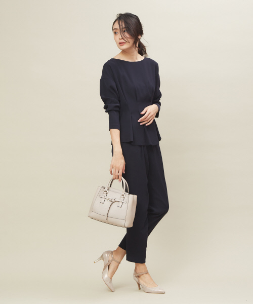 PICHE ABAHOUSE(ピシェ アバハウス)の「サイドオープンテッドパンプス(パンプス・レディース・ブラック/ピンクゴールド・40/38/39/35/36/37/34)」の11枚目の写真