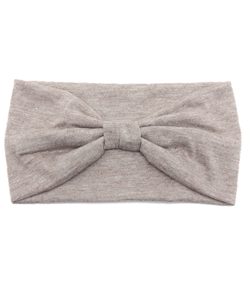 mystic（ミスティック）の「リボンターバン（ヘアバンド・レディース・チャコールグレー/その他/ベージュ/グレー/ミント/ブラウン/ブラック/その他1・ﾌﾘ-）」の8枚目の写真