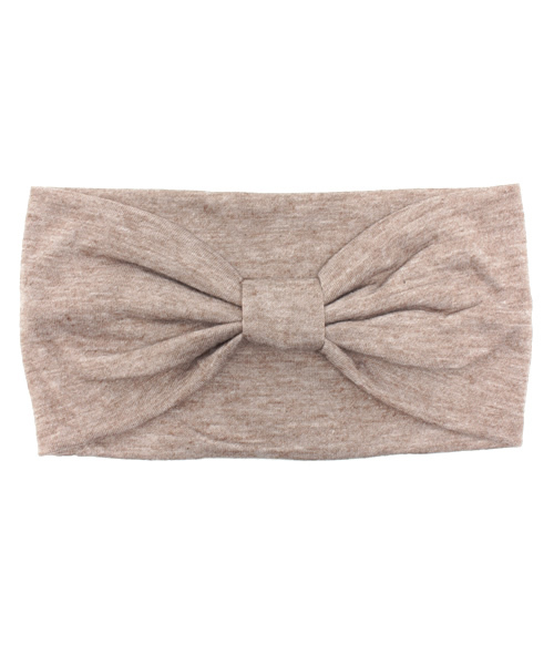 mystic（ミスティック）の「リボンターバン（ヘアバンド・レディース・チャコールグレー/その他/ベージュ/グレー/ミント/ブラウン/ブラック/その他1・ﾌﾘ-）」の5枚目の写真