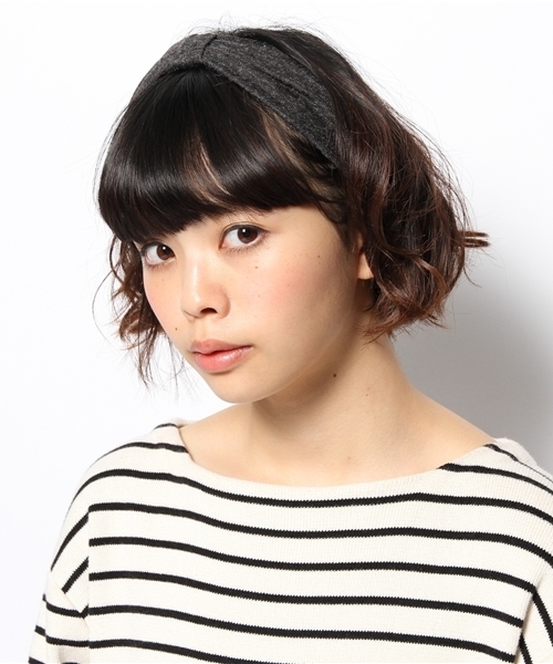 mystic（ミスティック）の「リボンターバン（ヘアバンド・レディース・チャコールグレー/その他/ベージュ/グレー/ミント/ブラウン/ブラック/その他1・ﾌﾘ-）」の10枚目の写真