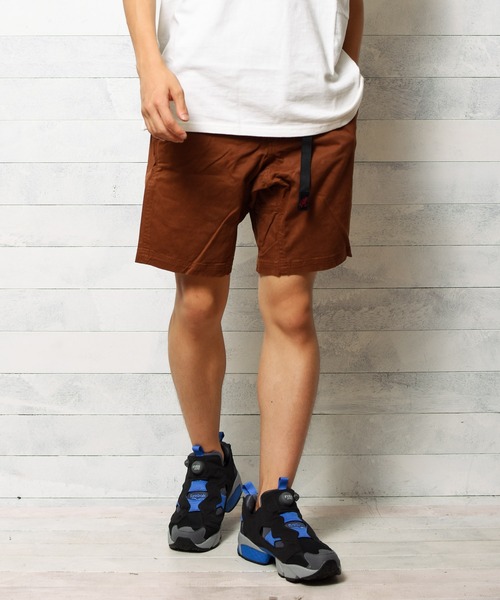 Gramicci(グラミチ)の「【63】【GRAMICCI】NN-SHORTS(チノパンツ・メンズ・ブラック/ベージュ/ネイビー/グレー/オリーブ/マスタード/ブルー/パープル/ブラウン/グリーン/ブルー系その他/ブラウン系その他/ターコイズブルー/グリーン系/グレイッシュベージュ・SMALL/MEDIUM/X-LARGE/LARGE/XX-LARGE)」の4枚目の写真