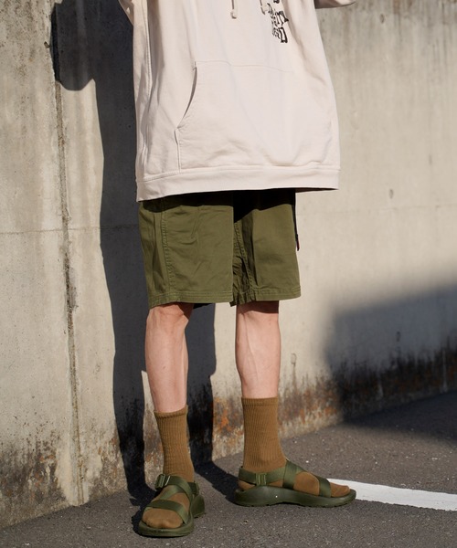 Gramicci(グラミチ)の「【63】【GRAMICCI】NN-SHORTS(チノパンツ・メンズ・ブラック/ベージュ/ネイビー/グレー/オリーブ/マスタード/ブルー/パープル/ブラウン/グリーン/ブルー系その他/ブラウン系その他/ターコイズブルー/グリーン系/グレイッシュベージュ・SMALL/MEDIUM/X-LARGE/LARGE/XX-LARGE)」の7枚目の写真