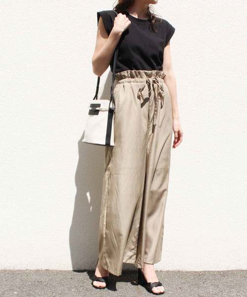 MODE ROBE（モードローブ）の「ショルダーバッグ（ショルダーバッグ・レディース・ブラック/ベージュ/ブラウン・FREE）」の7枚目の写真