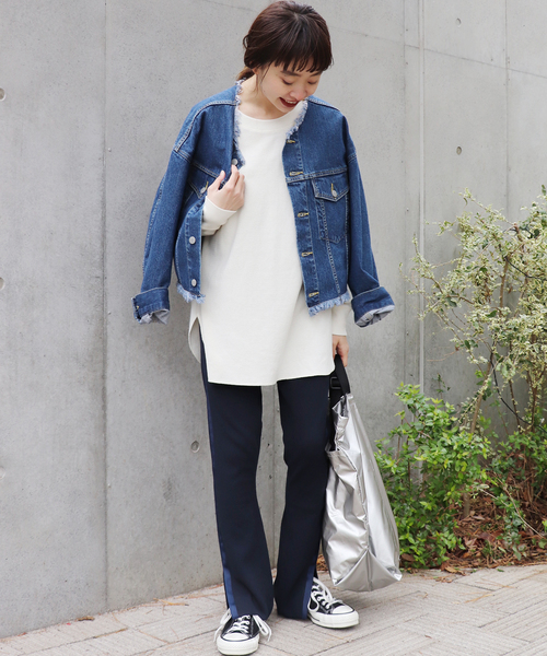 CONVERSE（コンバース）の「【CONVERSE/コンバース】ALL STAR J OX:オールスター ローカット（スニーカー・レディース・ホワイト/ブラック・23.5cm/24cm/24.5cm/23cm）」の18枚目の写真