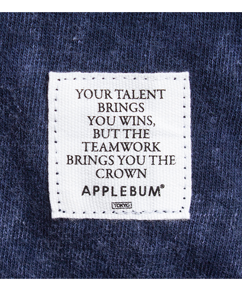 APPLEBUM(アップルバム)の「Tie Dye T-shirt(Tシャツ/カットソー・メンズ・ブラック/ネイビー/レッド・M/L/XL)」の7枚目の写真