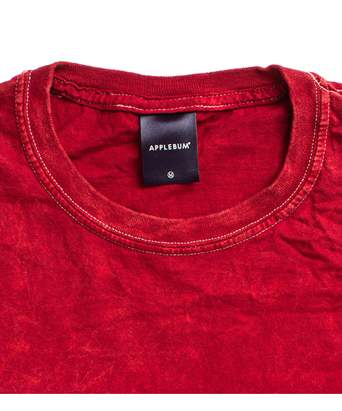 APPLEBUM(アップルバム)の「Tie Dye T-shirt(Tシャツ/カットソー・メンズ・ブラック/ネイビー/レッド・M/L/XL)」の12枚目の写真