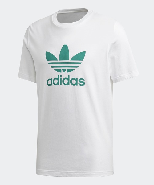 adidas Originals（アディダスオリジナルス）の「adidas Originals/アディダス オリジナルス TREFOIL TEE/トレフォイル Tシャツ（Tシャツ/カットソー・メンズ・ホワイト/ブラック/ネイビー/ホワイト×グリーン/ホワイト×イエロー・S/M/L/XL）」の6枚目の写真