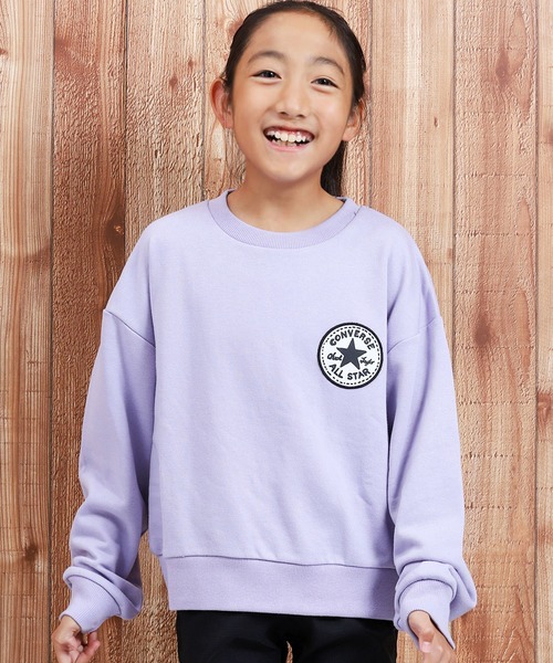 CONVERSE�i�R���o�[�X�j�́u�R���o�[�X �W���j�A/CONVERSE Jr ���ь��V���[�Y �N���[�l�b�N�����X�E�F�b�g�g���[�i�[�i140�`160cm�����j�i�X�E�F�b�g�j�v�b���C���b�N