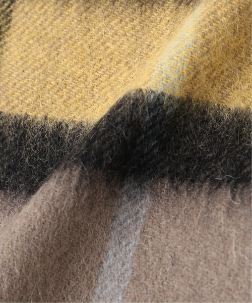 SLOBE IENA（スローブイエナ）の「TWEEDMILL×SLOBE別注 EX ストール◆（ストール/ショール・レディース・ベージュ/ナチュラル/ブルー/イエロー・FREE）」の12枚目の写真