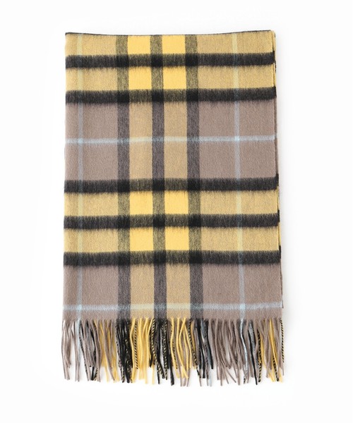 SLOBE IENAツイードミルSLOBE別注 チェックストール TWEEDMILL/ツイードミル】SLOBE別注 Light CHECK ストール