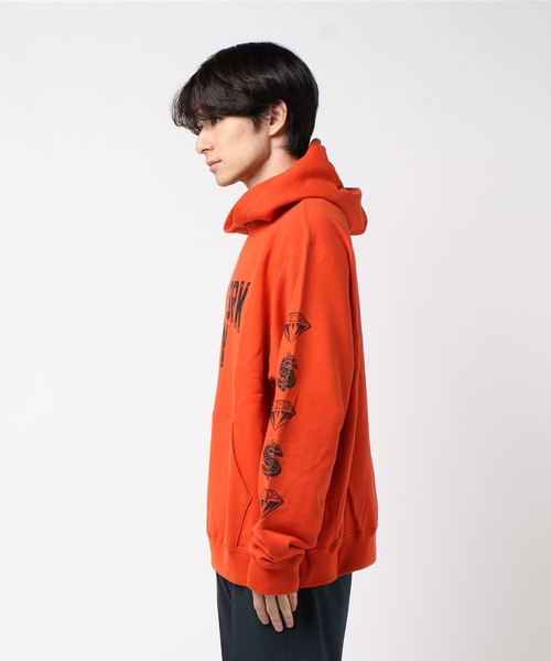 BILLIONAIRE BOYS CLUB（ビリオネア・ボーイズ・クラブ）の「BILLIONAIRE BOYS CLUB NEW YORK CITY HOODIE（パーカー・メンズ・ブラック/グレー/オレンジ・MEDIUM/LARGE/X-LARGE/SMALL）」の4枚目の写真
