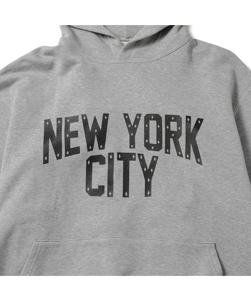 BILLIONAIRE BOYS CLUB（ビリオネア・ボーイズ・クラブ）の「BILLIONAIRE BOYS CLUB NEW YORK CITY HOODIE（パーカー・メンズ・ブラック/グレー/オレンジ・MEDIUM/LARGE/X-LARGE/SMALL）」の9枚目の写真
