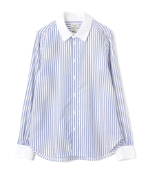 MAISON DE REEFUR | ストライプクレリックシャツ(シャツ/ブラウス)
