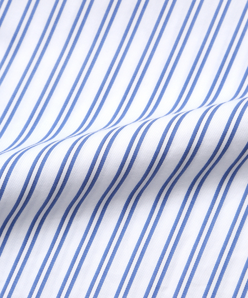 MAISON DE REEFUR（メゾンドリーファー）の「ストライプクレリックシャツ（シャツ/ブラウス・レディース・ホワイト/ブルー・38）」の14枚目の写真