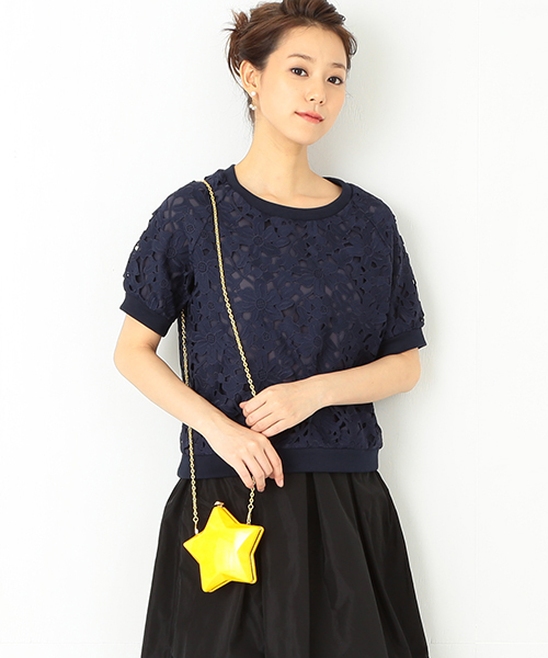 Ray BEAMS（レイビームス）の「Just Fantastic / STAR 2WAY クラッチバッグ（クラッチバッグ・レディース・レッド/イエロー/ロイヤルブルー・ONE SIZE）」の3枚目の写真