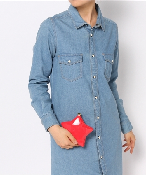 Ray BEAMS（レイビームス）の「Just Fantastic / STAR 2WAY クラッチバッグ（クラッチバッグ・レディース・レッド/イエロー/ロイヤルブルー・ONE SIZE）」の14枚目の写真