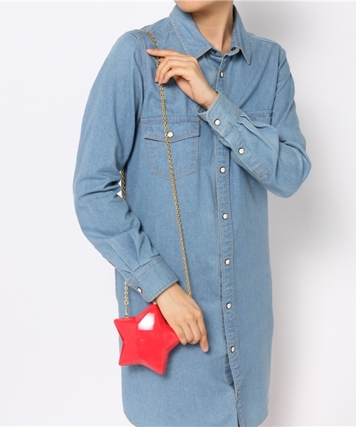 Ray BEAMS（レイビームス）の「Just Fantastic / STAR 2WAY クラッチバッグ（クラッチバッグ・レディース・レッド/イエロー/ロイヤルブルー・ONE SIZE）」の15枚目の写真