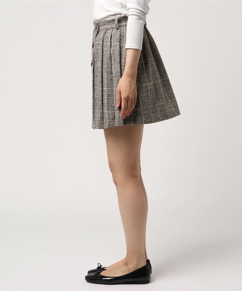 WEGO（ウィゴー）の「WEGO/【セットアップ対応商品】起毛チェックラップミニスカート（スカート・レディース・ブラウン系その他2/グレー系その他2・FREE）」の15枚目の写真