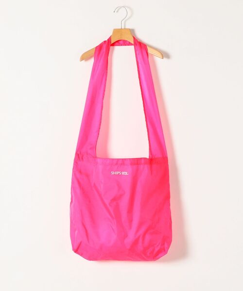セール】SHIPS any: パッカブル エコショルダーバッグ（エコバッグ