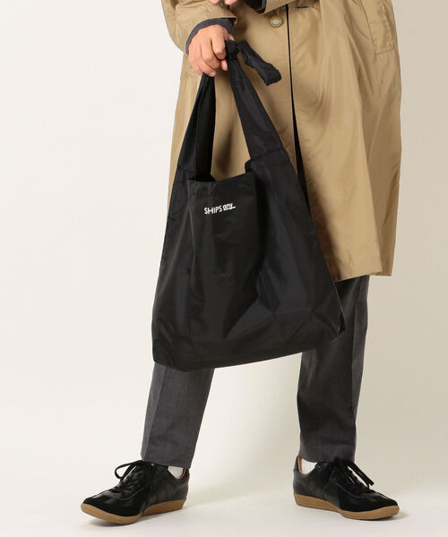 セール】SHIPS any: パッカブル エコショルダーバッグ（エコバッグ