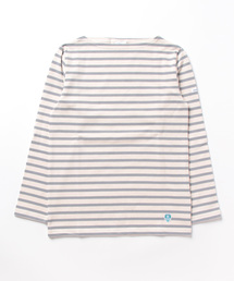 B211 COTTON LOURD Basque Shirt ボートネック コットンロード フレンチバスクシャツ