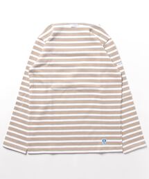 B211 COTTON LOURD Basque Shirt ボートネック コットンロード フレンチバスクシャツ