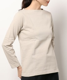 B211 COTTON LOURD Basque Shirt ボートネック コットンロード フレンチバスクシャツ