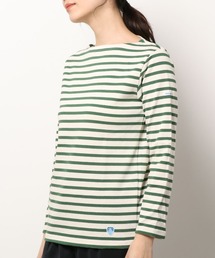 B211 COTTON LOURD Basque Shirt ボートネック コットンロード フレンチバスクシャツ
