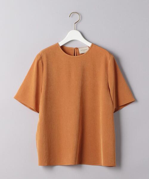 ユナイテッドアローズ　オレンジブラウス UNITED ARROWS｜ユナイテッドアローズのシャツ/ブラウス