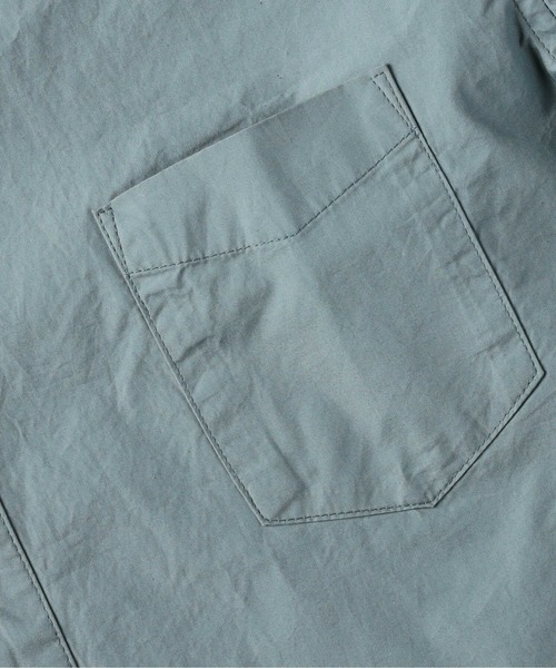 BACK NUMBER(バックナンバー)の「【BACK NUMBER】レギュラーバンドカラーシャツ(シャツ/ブラウス・メンズ・ホワイト/グリーン/ライトブラウン・M/L/XL)」の8枚目の写真