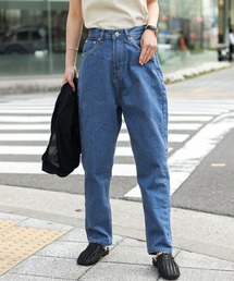 Fashion Letter | ロング丈デニムバルーンパンツ 大きいサイズ(デニムパンツ)