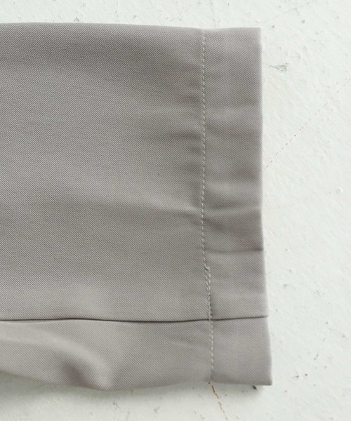 antiqua（アンティカ）の「カラージャケット（テーラードジャケット・レディース・ブラック/ホワイト系その他/ブラウン系その他/グリーン系その他/ブルー系その他/グレイッシュベージュ・FREE）」の14枚目の写真