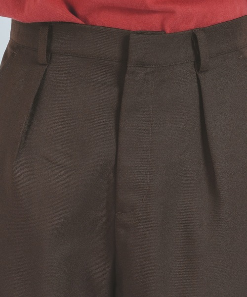 epnok（エプノック）の「ツイル1タックワイドパンツ/スラックス(SET UP)（その他パンツ・メンズ・ダークブラウン/ダークグレー/ブラック・LARGE/MEDIUM）」の10枚目の写真