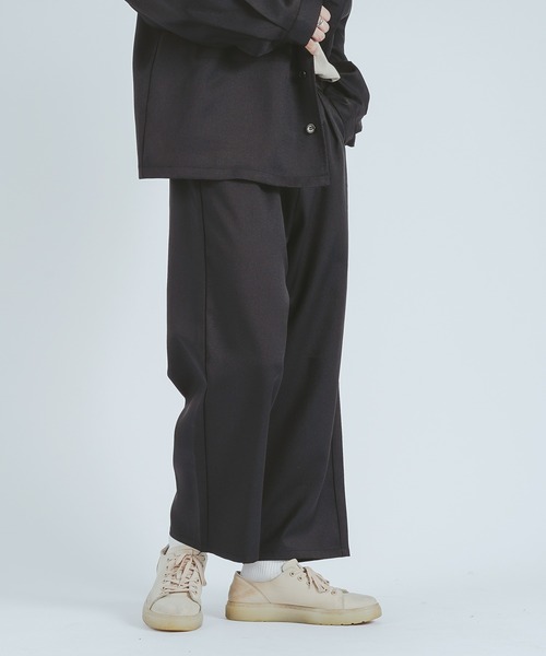 epnok（エプノック）の「ツイル1タックワイドパンツ/スラックス(SET UP)（その他パンツ・メンズ・ダークブラウン/ダークグレー/ブラック・LARGE/MEDIUM）」の13枚目の写真