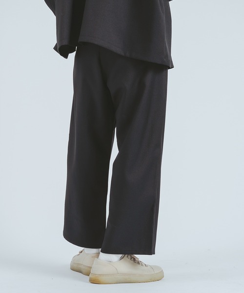 epnok（エプノック）の「ツイル1タックワイドパンツ/スラックス(SET UP)（その他パンツ・メンズ・ダークブラウン/ダークグレー/ブラック・LARGE/MEDIUM）」の15枚目の写真