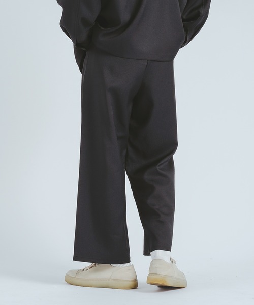 epnok（エプノック）の「ツイル1タックワイドパンツ/スラックス(SET UP)（その他パンツ・メンズ・ダークブラウン/ダークグレー/ブラック・LARGE/MEDIUM）」の16枚目の写真