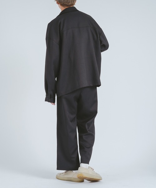 epnok（エプノック）の「ツイル1タックワイドパンツ/スラックス(SET UP)（その他パンツ・メンズ・ダークブラウン/ダークグレー/ブラック・LARGE/MEDIUM）」の19枚目の写真