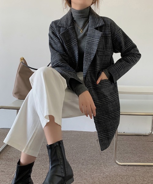 MAISON DE THERESE（メゾン ド テレーズ）の「中綿ダブル チェック柄