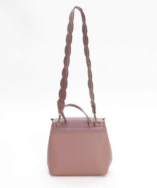 axes femme(アクシーズファム)の「パンチング2wayバッグ(ショルダーバッグ・レディース・ブラウン/ピンク/ブルー・MEDIUM)」の16枚目の写真