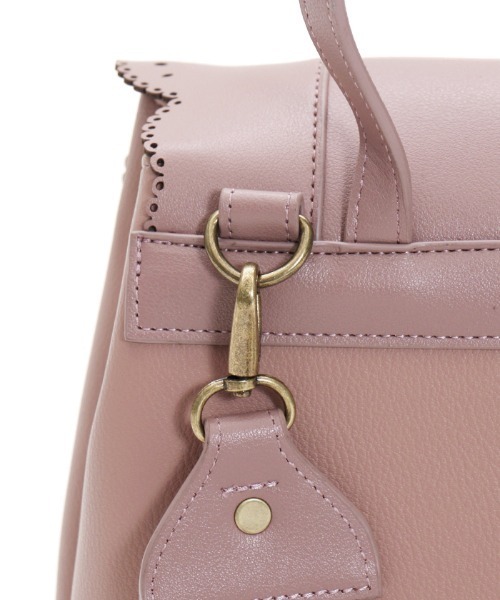 axes femme(アクシーズファム)の「パンチング2wayバッグ(ショルダーバッグ・レディース・ブラウン/ピンク/ブルー・MEDIUM)」の22枚目の写真