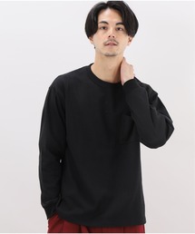 ヘビーオンスクルーネック ロングスリーブ　TEE