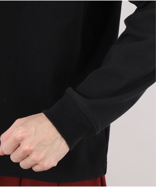 417 EDIFICE（フォーワンセブンエディフィス）の「ヘビーオンスクルーネック ロングスリーブ　TEE（Tシャツ/カットソー・メンズ・ブラック/ホワイト/キャメル/グリーン/オレンジ・SMALL/MEDIUM/LARGE）」の13枚目の写真